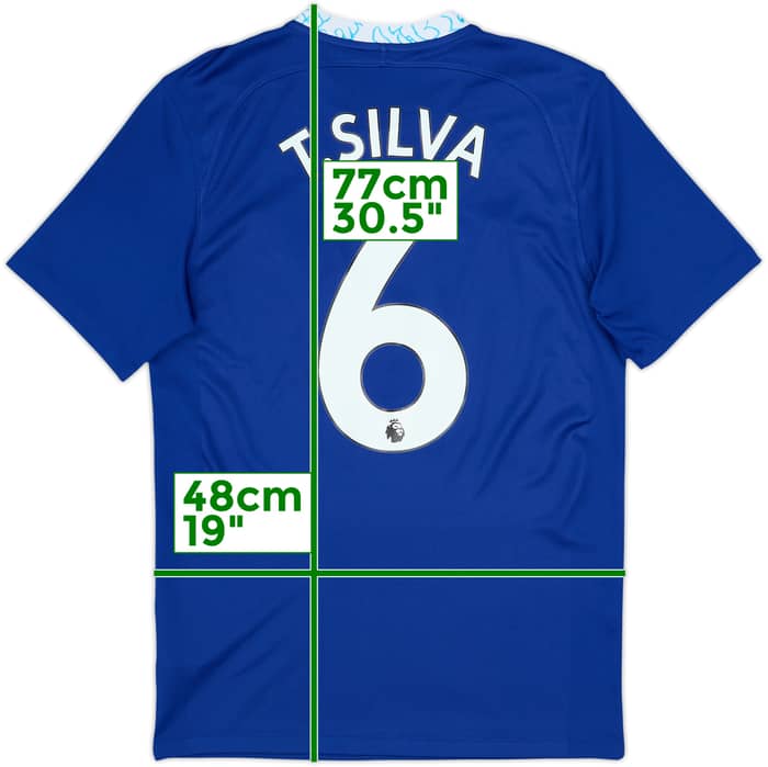 2022-23 Chelsea Home Shirt T.Silva #6 - 9/10 - (S)