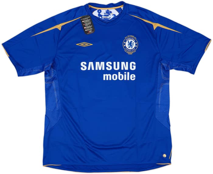 2005-06 Chelsea Centenary Home Shirt Drogba #15 (XXL)