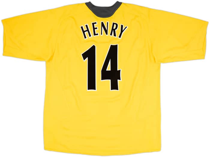 2005-06 Arsenal Away Shirt Henry #14 - 8/10 - (XXL)