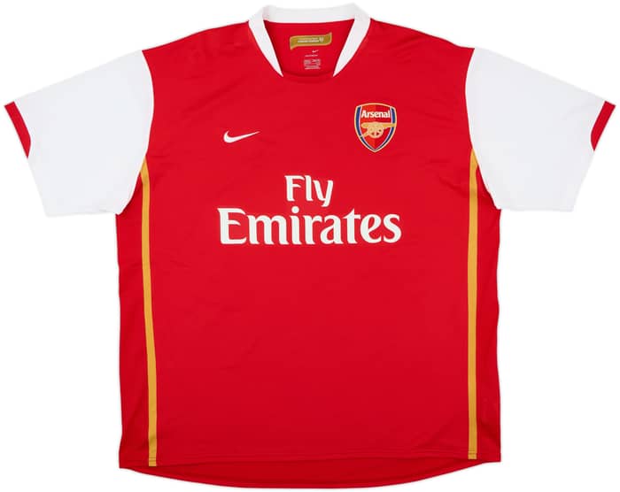 2006-08 Arsenal Home Shirt Fabregas #4 - 7/10 - (XXL)