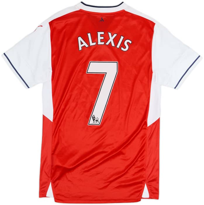 2016-17 Arsenal Home Shirt Alexis #7 - 6/10 - (XS)