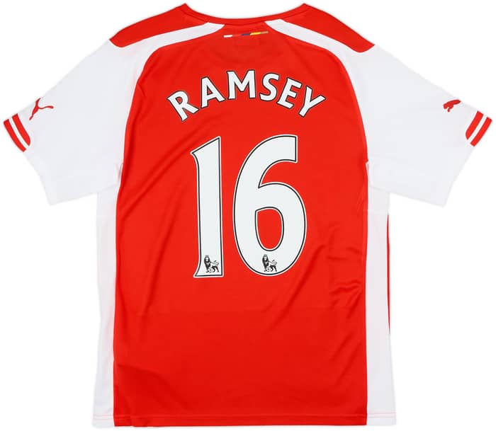 2014-15 Arsenal Home Shirt Ramsey #16 - 10/10 - (S)