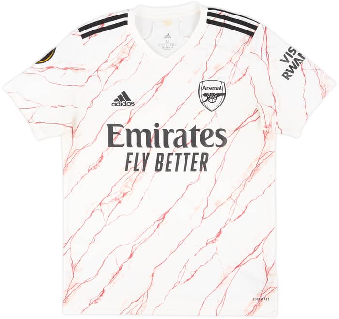 2020-21 Arsenal Away Shirt Aubameyang #14 - 6/10 - (M)