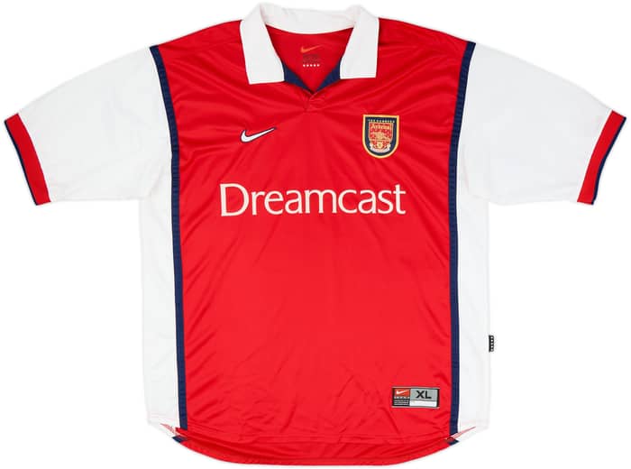 1999-00 Arsenal Home Shirt Henry #14 - 10/10 - (XL)