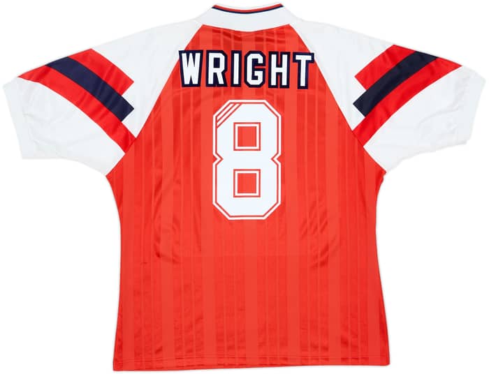 1992-94 Arsenal Home Shirt Wright #8 - 8/10 - (L)