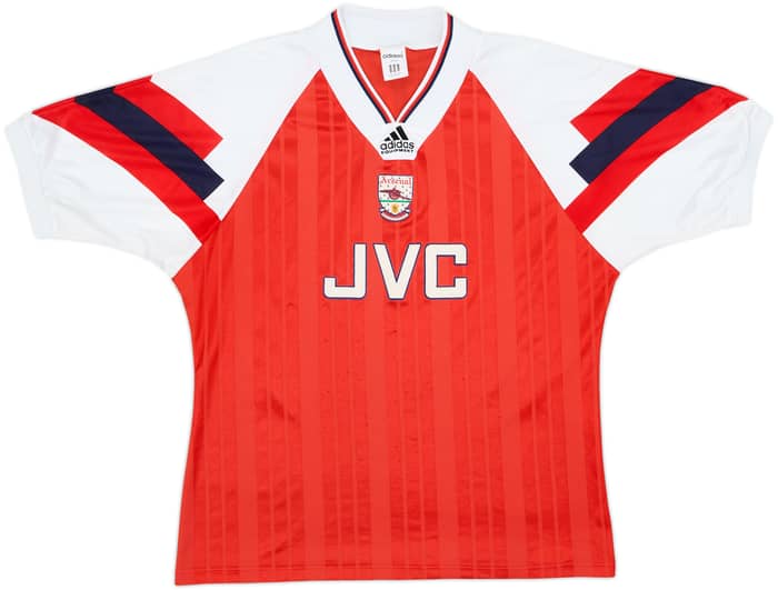 1992-94 Arsenal Home Shirt Wright #8 - 8/10 - (L)