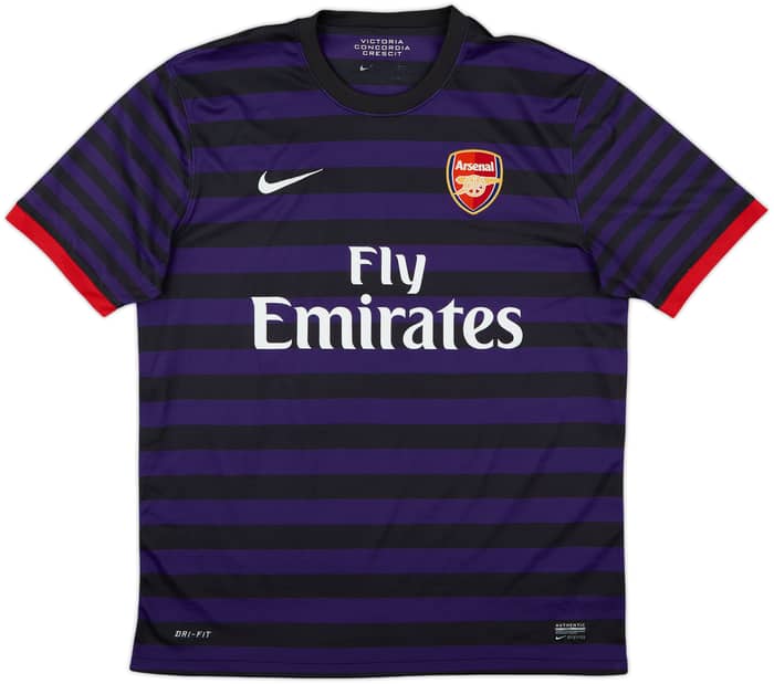 2012-13 Arsenal Away Shirt Arteta #8 - 8/10 - (L)