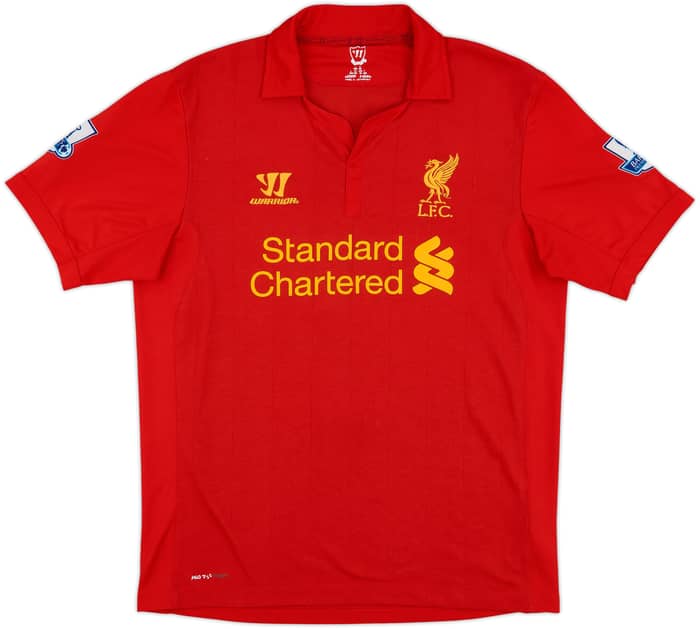 2012-13 Liverpool Home Shirt Suarez #7 - 9/10 - (L)