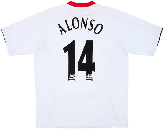 2005-06 Liverpool Away Shirt Alonso #14 - 9/10 - (L)
