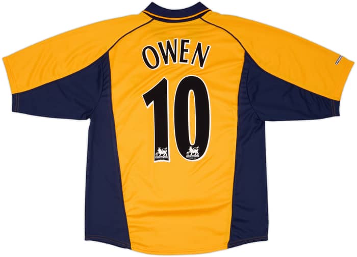 2000-02 Liverpool 'FA Cup Final' Away Shirt Owen #10 - 9/10 - (M)