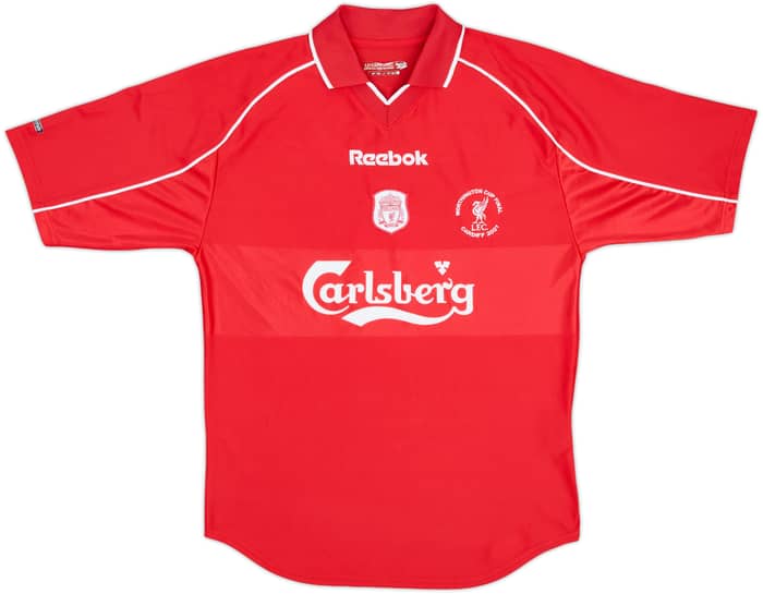 2000-02 Liverpool 'Worthington Cup Final' Home Shirt Fowler #9 - 9/10 - (S)
