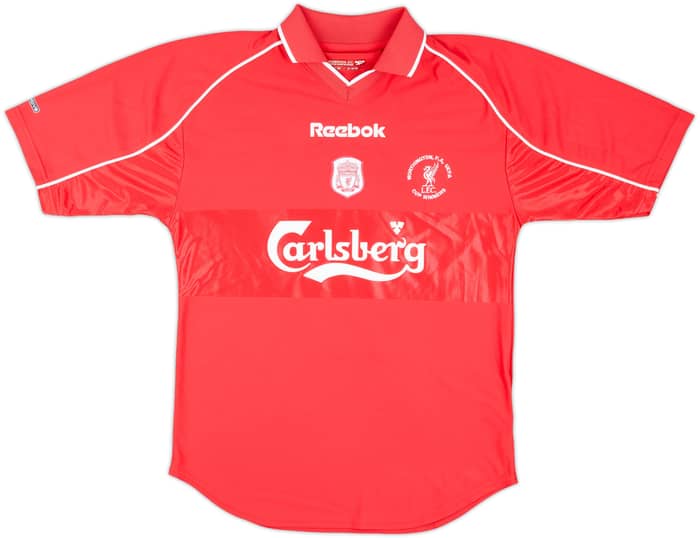 2000-02 Liverpool Home Shirt Gerrard #17 - 8/10 - (S)