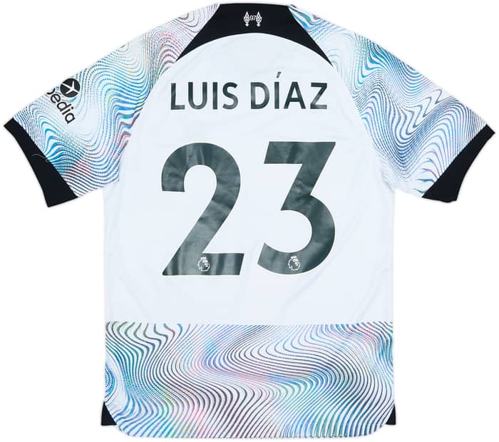2022-23 Liverpool Away Shirt Luis Diaz #23 - 7/10 - (M)