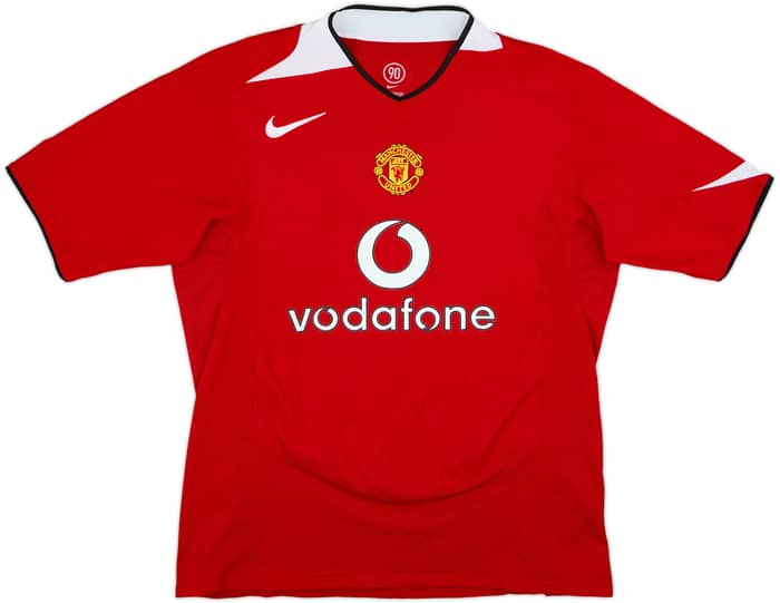 2004-06 Manchester United Home Shirt Giggs #11 - 7/10 - (L)