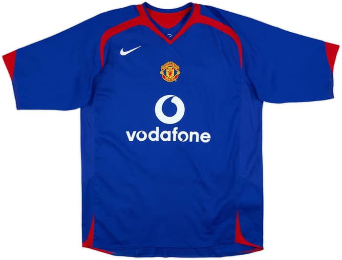 2005-06 Manchester United Away Shirt Ronaldo #7 - 9/10 - (L)