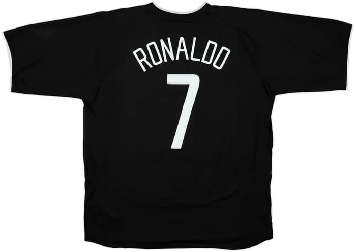 2003-05 Manchester United Away Shirt Ronaldo #7 - 6/10 - (XL)