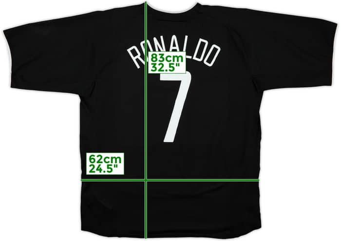 2003-05 Manchester United Away Shirt Ronaldo #7 - 6/10 - (XL)