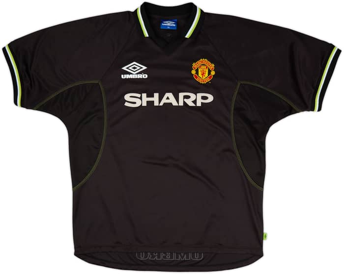 1998-99 Manchester United Third Shirt Scholes #18 - 8/10 - (XXL)