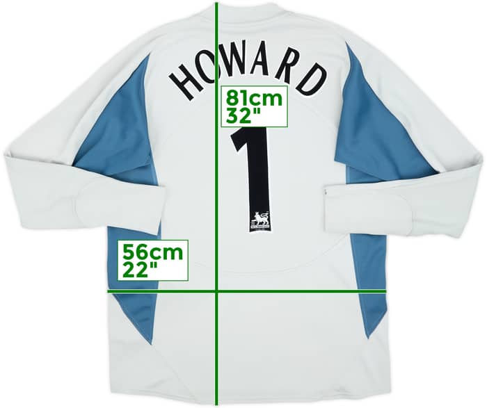2004-05 Manchester United GK Shirt Howard #1 - 8/10 - (L)