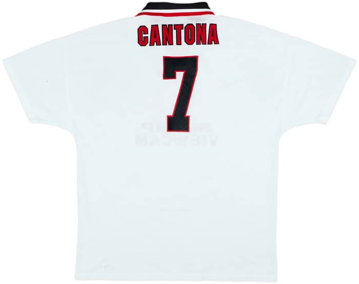 1996-97 Manchester United Away Shirt Cantona #7 - 8/10 - (XL)