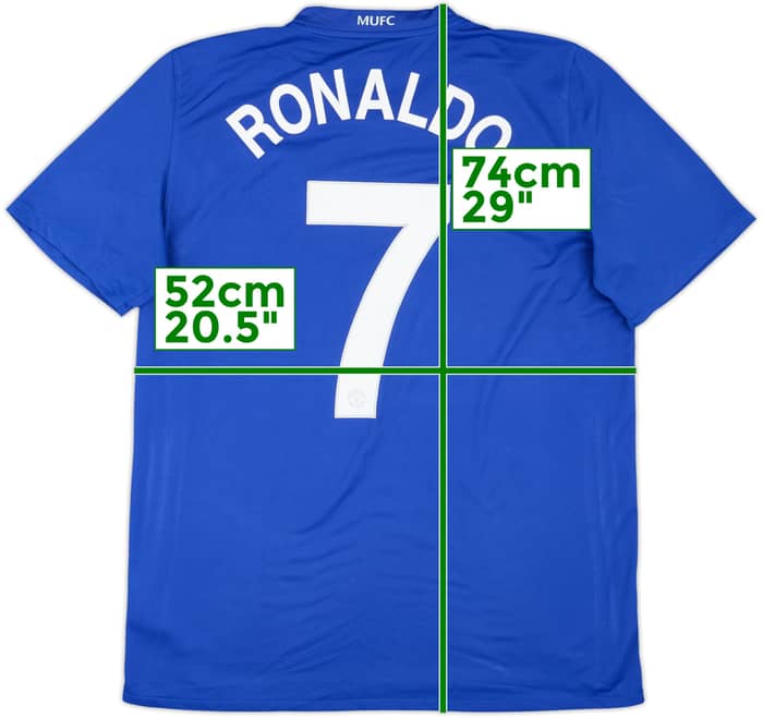 2008-09 Manchester United Third Shirt Ronaldo #7 - 7/10 - (L)