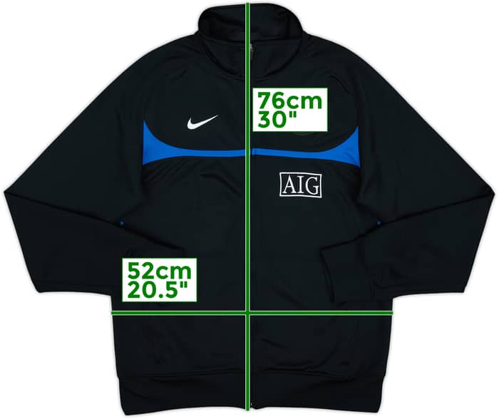 2010-11 Manchester United Nike Track Jacket - 8/10 - (L)