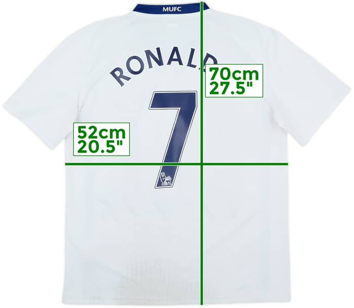 2008-10 Manchester United Away Shirt Ronaldo #7 - 5/10 - (M)