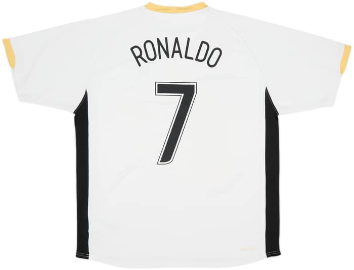 2006-08 Manchester United Away Shirt Ronaldo #7 - 6/10 - (XXL)