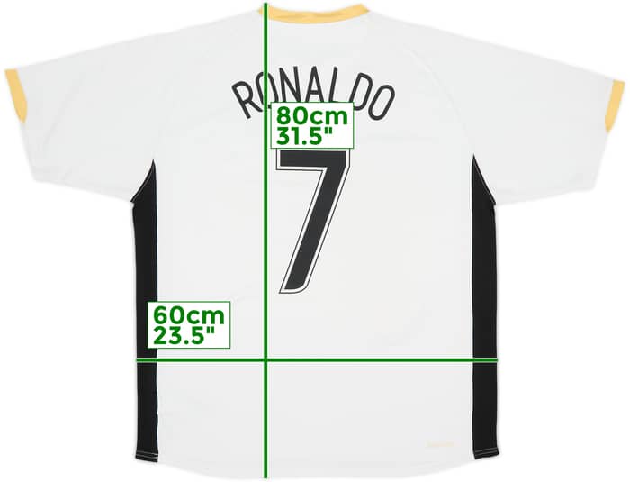 2006-08 Manchester United Away Shirt Ronaldo #7 - 6/10 - (XXL)