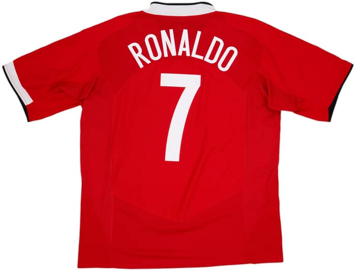 2004-06 Manchester United Home Shirt Ronaldo #7 - 7/10 - (XL)