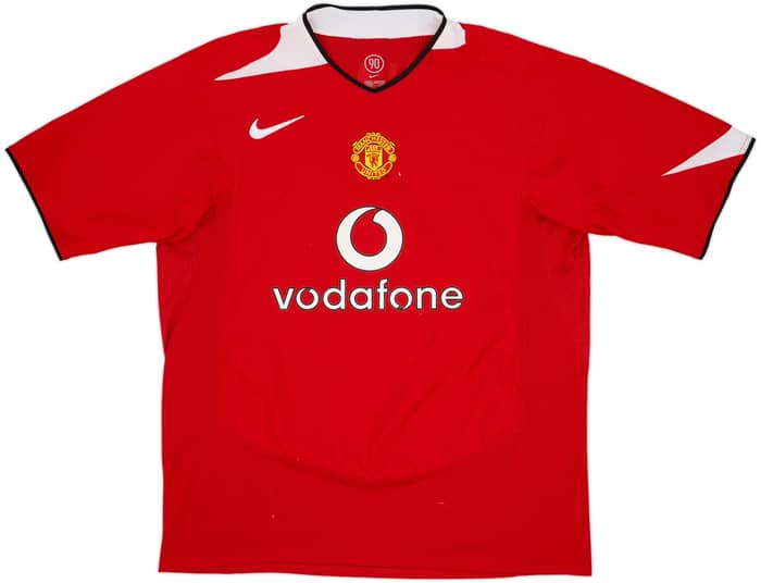 2004-06 Manchester United Home Shirt Ronaldo #7 - 7/10 - (XL)