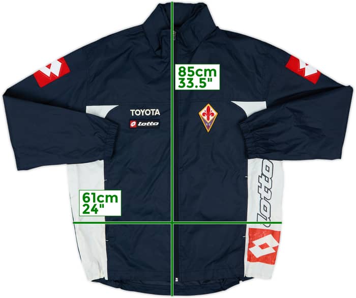 2005-06 Fiorentina Lotto Padded Bench Coat - 7/10 - (L)