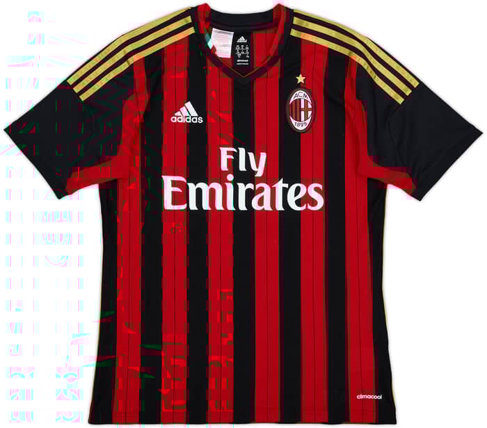2013-14 AC Milan Home Shirt Kaka' #22 - 6/10 - (XL.Boys)
