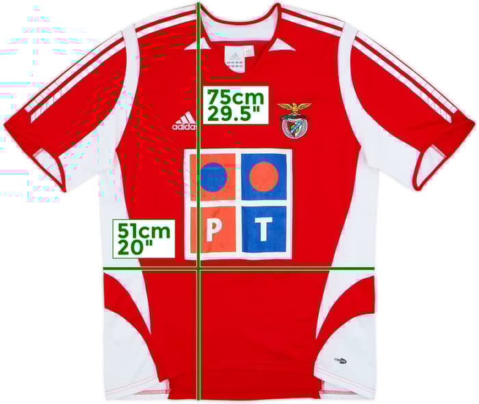 Camiseta de local del Benfica 2005-06 - 9/10 - (M)