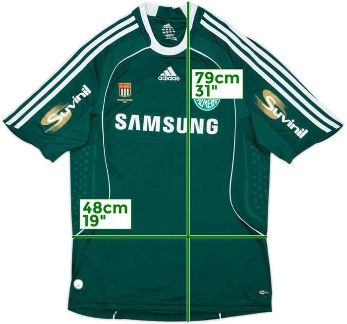 2008 Palmeiras Home Shirt #11 - 8/10 - (M)