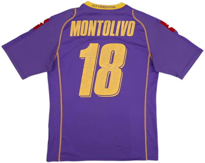 Camiseta de local de la Fiorentina 2008-09 Montolivo #18 - 6/10 - (L)