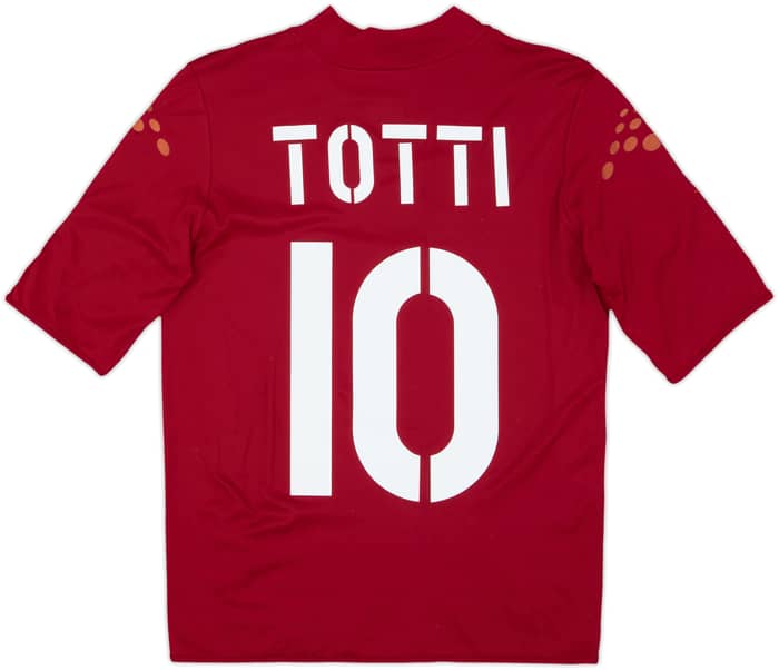 2003-04 Roma Home Shirt Totti #10 - 6/10 - (S)