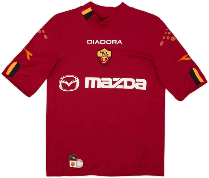 2003-04 Roma Home Shirt Totti #10 - 6/10 - (S)