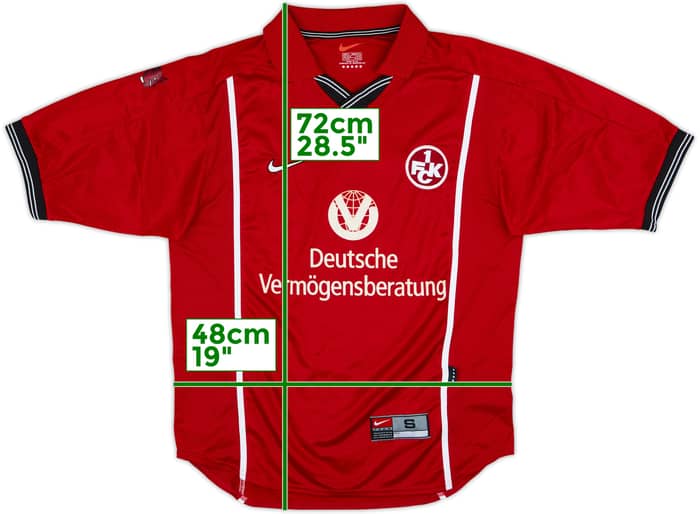 1999-00 Kaiserslautern Home Shirt - 7/10 - (S)