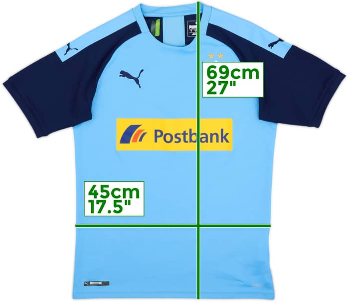 2019-20 Borussia Monchengladbach Away Shirt - 9/10 - (S)