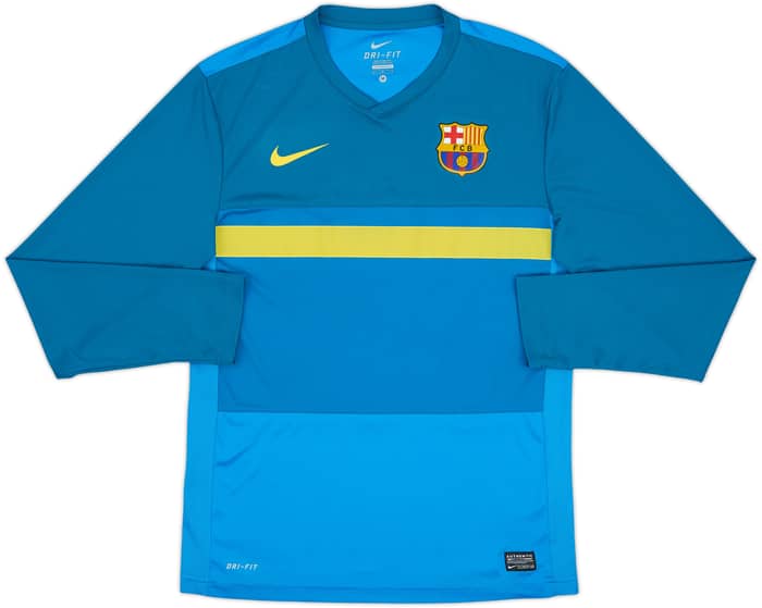 2011-12 Barcelona Nike Training L/S Shirt - 9/10 - (M)