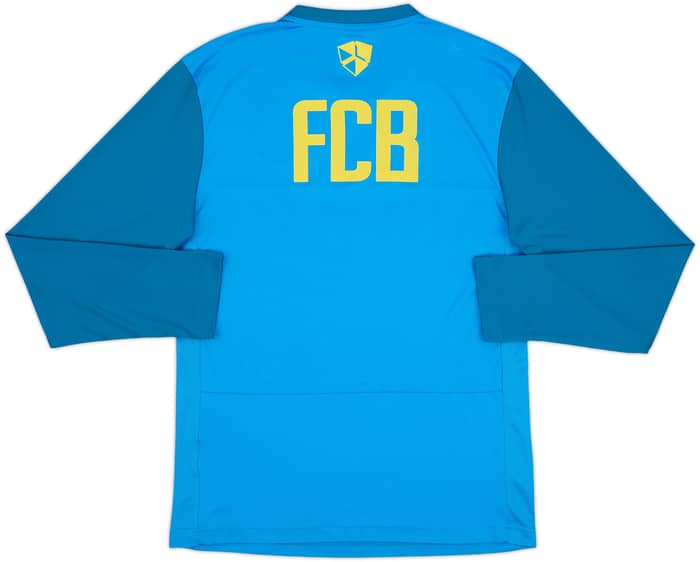2011-12 Barcelona Nike Training L/S Shirt - 9/10 - (M)
