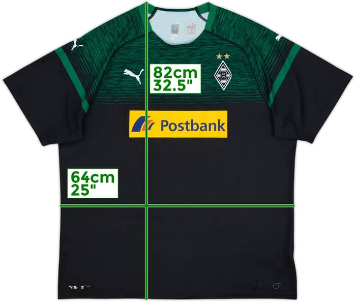2018-19 Borussia Monchengladbach Away Shirt - 8/10 - (XXL)