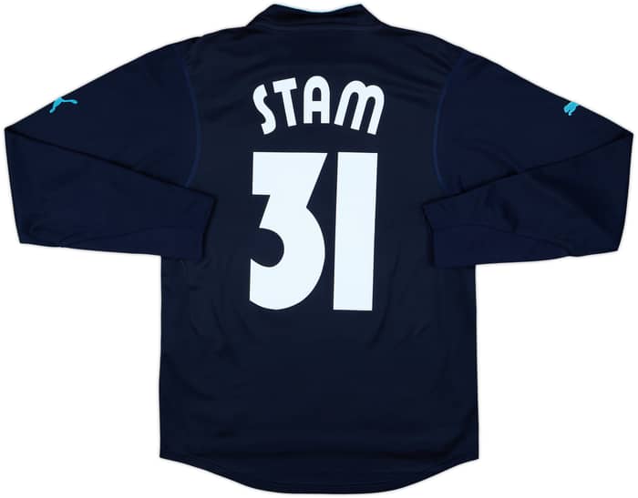 2002-03 Lazio Away L/S Shirt Stam #31 - 8/10 - (L)