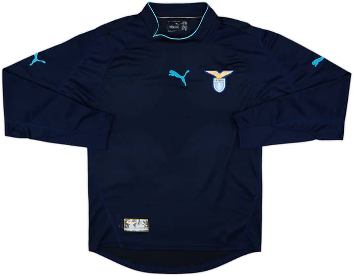 2002-03 Lazio Away L/S Shirt Stam #31 - 8/10 - (L)
