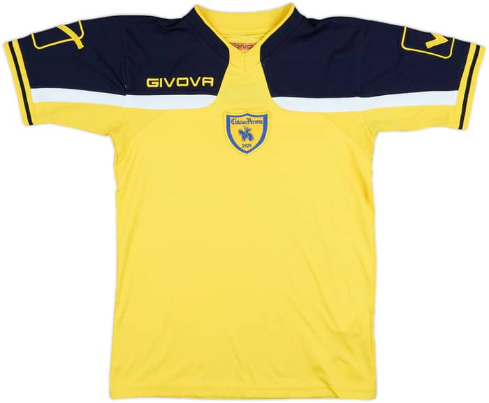 2018-19 Chievo Verona Givova Training Shirt - 8/10 - (L.Boys)