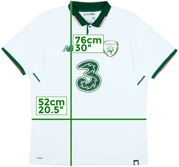 2017-18 Ireland Away Shirt - 8/10 - (L)