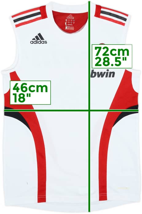 2008-09 AC Milan adidas Formotion Training Vest - 7/10 - (S)