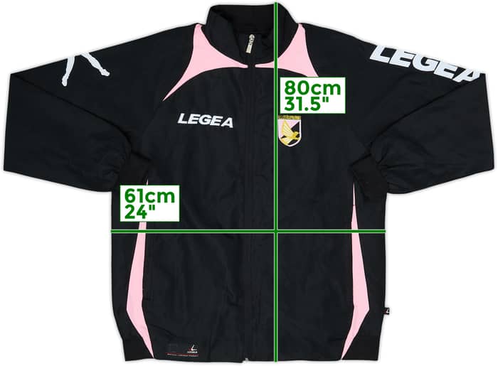 2011-12 Palermo Legea Track Jacket - 8/10 - (L)
