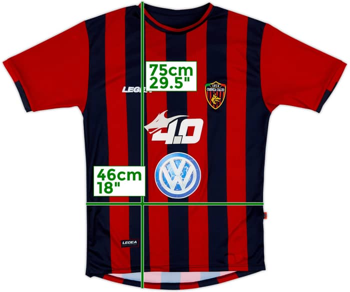 2018-19 Cosenza Home Shirt - 6/10 - (XL)